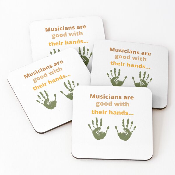 Item preview, Musicians are good with their hands - Vintage designed and sold by TIPJ.
