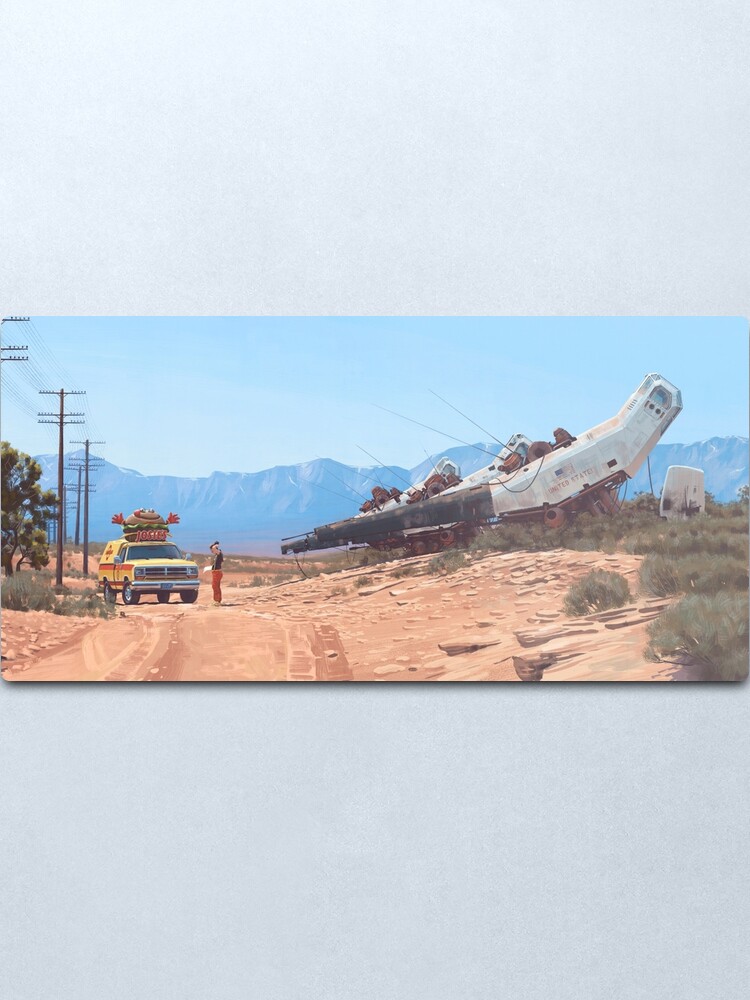 Alternate view of The Biologist Metal Print