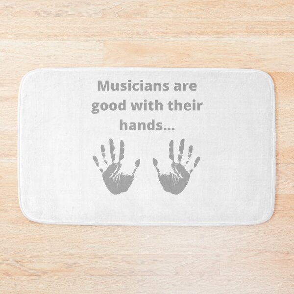 Item preview, Musicians are good with their hands - GR designed and sold by TIPJ.