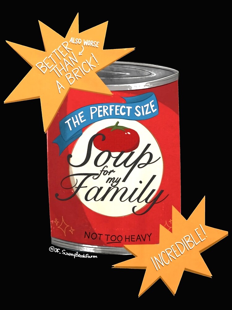 "Soup for My Family " Poster by GastonSauer | Redbubble