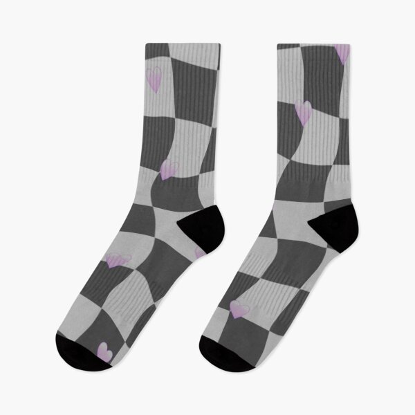 Item preview, Checkerboard with Purple Hearts designed and sold by jess1403x.