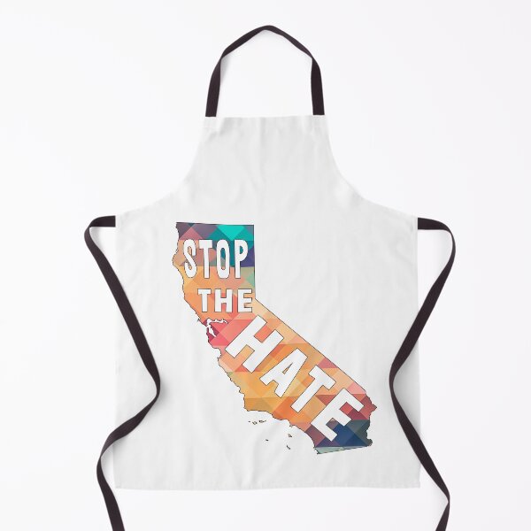 Item preview, Stop the Hate - California State Black - Black and Asian AAPI Lives Matter designed and sold by American-Proud.