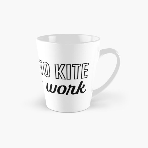Item preview, Born To Kite Forced To Work White Design  designed and sold by BibbsVincent.