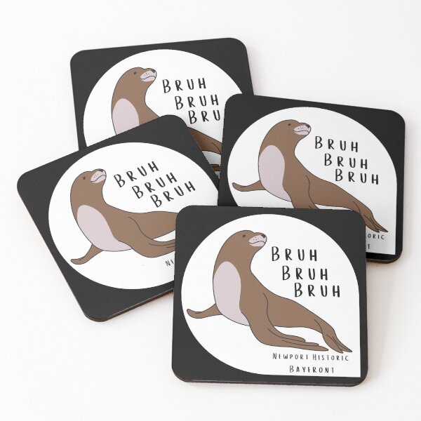 Item preview, Sea Lion Newport Historic Bayfront Oregon Coast Bruh Pacific Northwest designed and sold by DansDankDesigns.