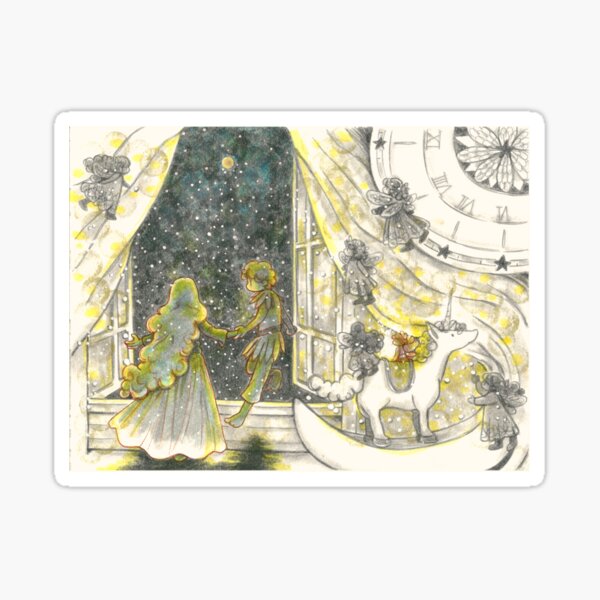 To Neverland Sticker