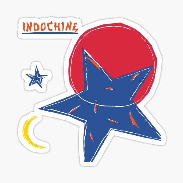 Bande Indochine Sticker