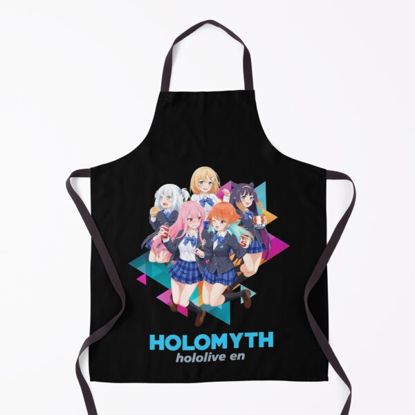 Artikelvorschau, Hololive T-ShirtHololive DE - Alle Holomythos (Gawr Gura, Watson Amelia, Takanashi Kiara, Ninomae Ina'nis und Mori Calliope) entworfen und verkauft von GianceKeng.
