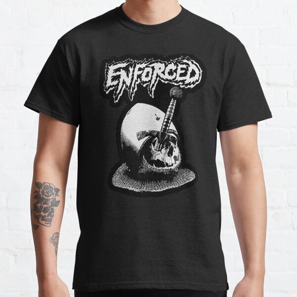broken skull crushed by sword Classic T-Shirt