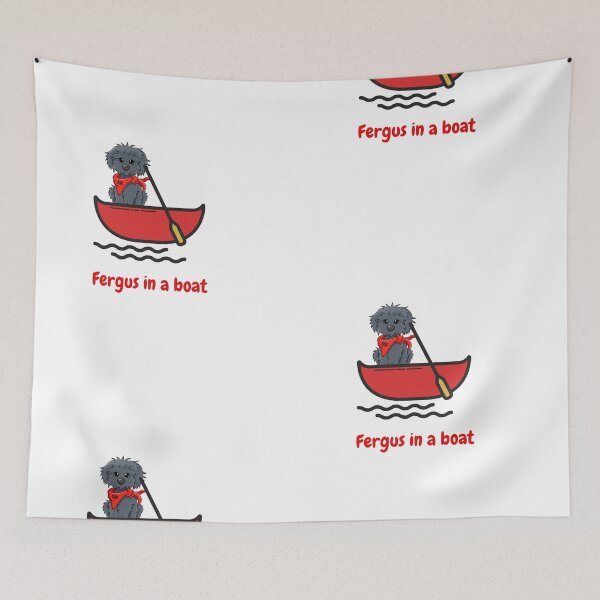 Item preview, Life Is Better With A Doodle, Dog In A Boat designed and sold by SportyDogShop.