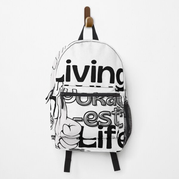 Item preview, Living My Okayest Life designed and sold by Amon Ferg.