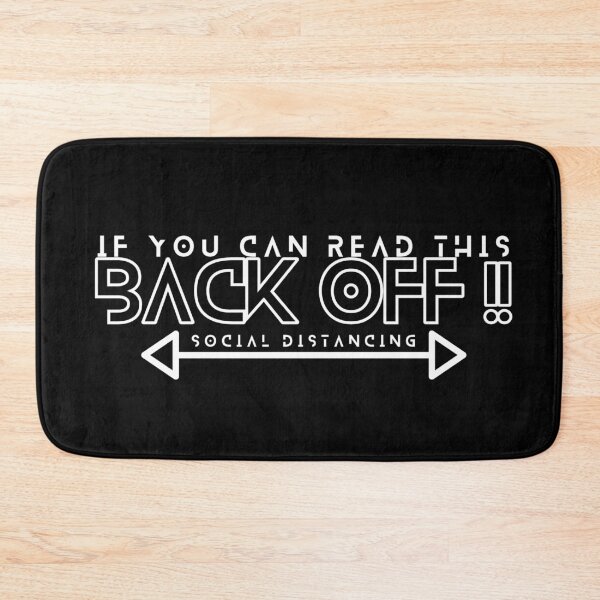 Item preview, BACK OFF !! - Black/White designed and sold by Soybean-Turu.
