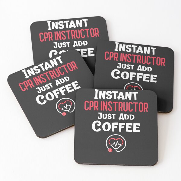 Item preview, Instant CPR Instructor Just Add Coffee CPR Instructor Gift designed and sold by EricJP.