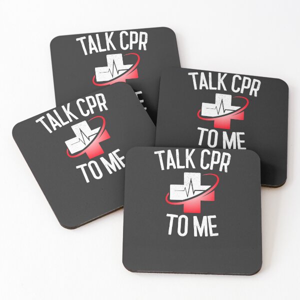 Item preview, Talk CPR To Me CPR Instructor Gift designed and sold by EricJP.