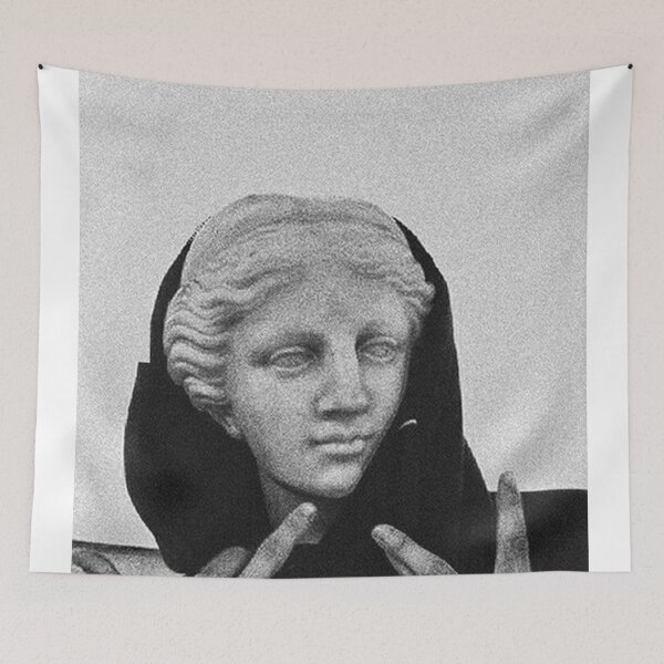 Item preview, Greek statue Wearing Hoodie iPhone Case & Cover designed and sold by mariaclemons.