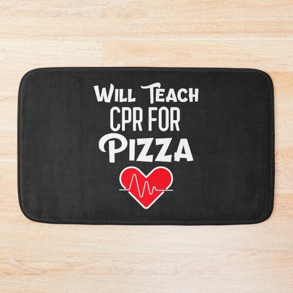 Item preview, Will Teach CPR For Pizza CPR Instructor Gift designed and sold by EricJP.
