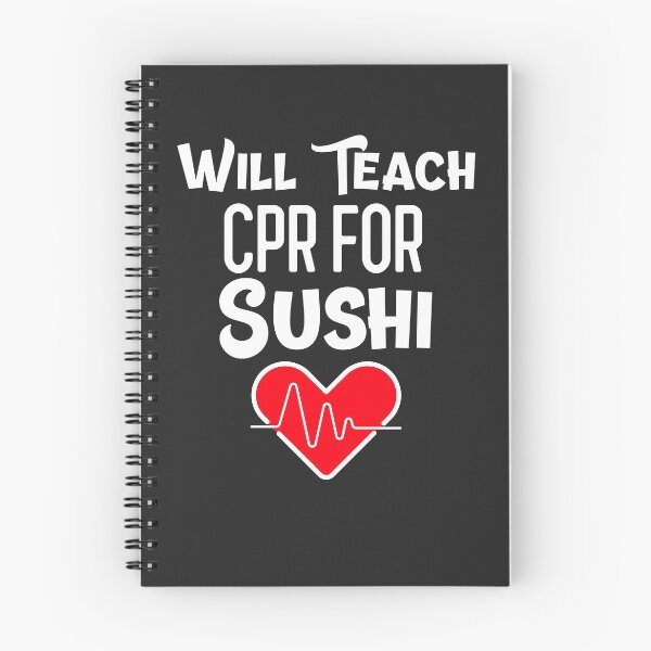Item preview, Will Teach CPR For Sushi CPR Instructor Gift designed and sold by EricJP.