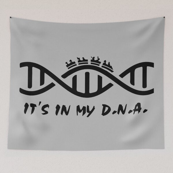 Item preview, It's In My DNA Coaster Simple Design Black designed and sold by DUSTIN Y.