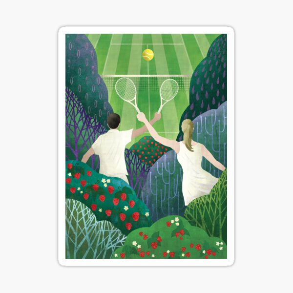 Tennis Sticker
