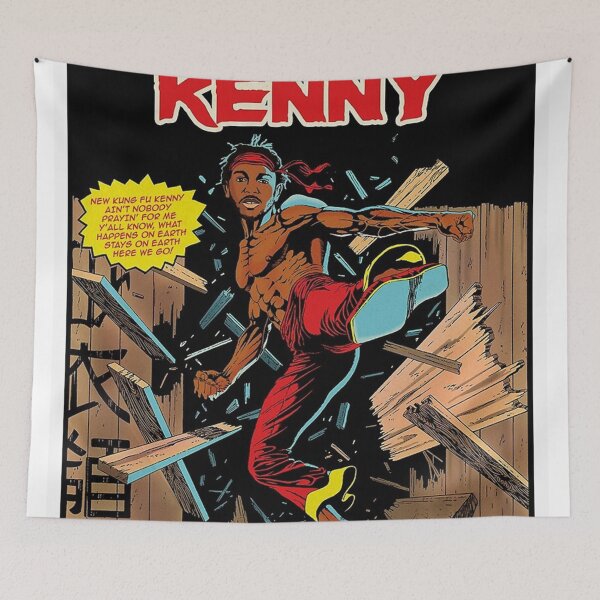 Item preview, Kung fu kenny poster designed and sold by mariaclemons.