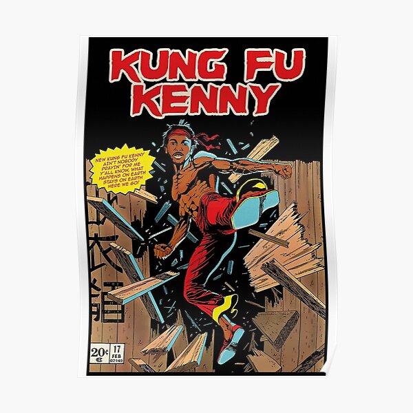 Affiche de kung fu kenny Poster