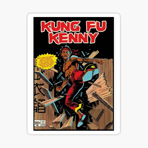 Item preview, Kung fu kenny poster designed and sold by mariaclemons.