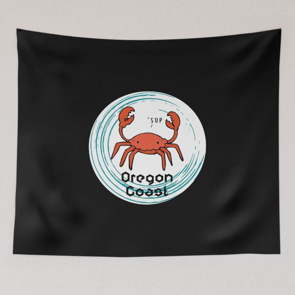 Item preview, Oregon Coast Crab Sup Pacific Northwest Crabbing Deep Sea Fishing designed and sold by DansDankDesigns.