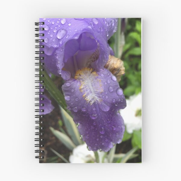 Item preview, Iris rain light purple designed and sold by lizzh.