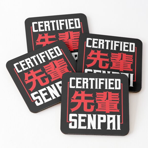Item preview, Certified Senpai Aesthetic Anime Manga Japanese designed and sold by perfectpresents.
