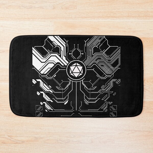 Item preview, Breastplate Polyhedral D20 Dice Futuristic Tabletop RPG designed and sold by pixeptional.