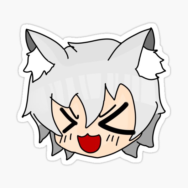 Xd Face Stickers Redbubble - roblox camping monster face