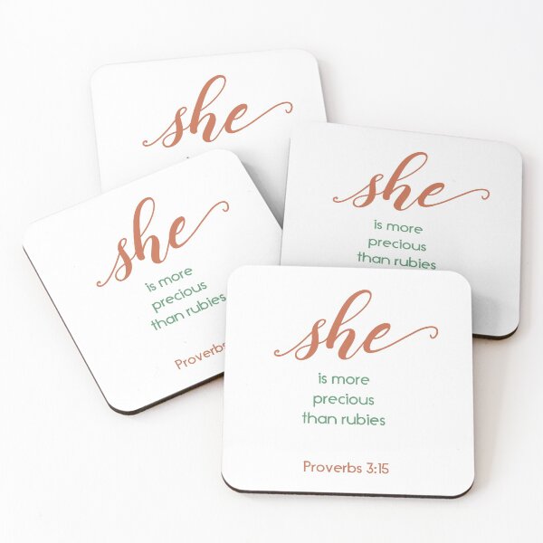 Item preview, Proverbs 3:15 designed and sold by della95.