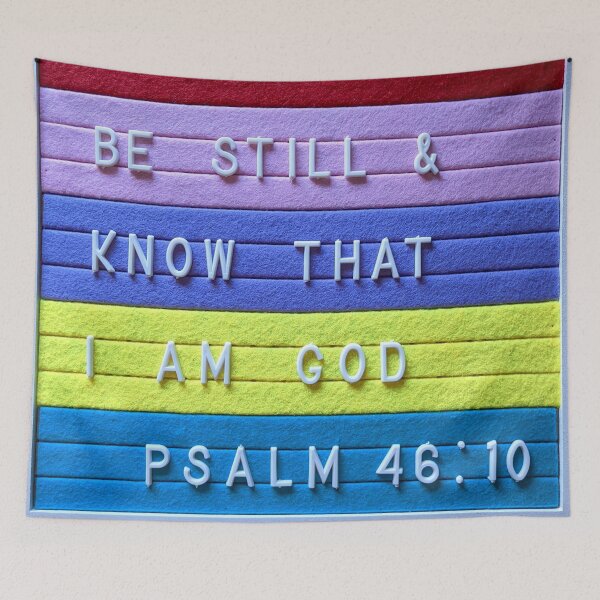 Item preview, Be Still & Know That I Am God Letterboard (original photo) designed and sold by Grace Feucht.