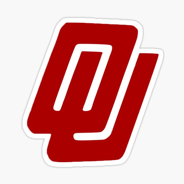 University of Oklahoma Retro Sticker