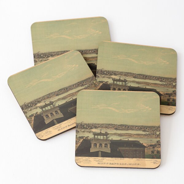 Item preview, Minneapolis, Minnesota (1874) designed and sold by allhistory.