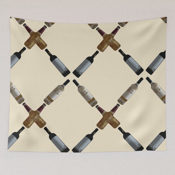 Item preview, Vintage bottle pattern designed and sold by BorneowithLove.