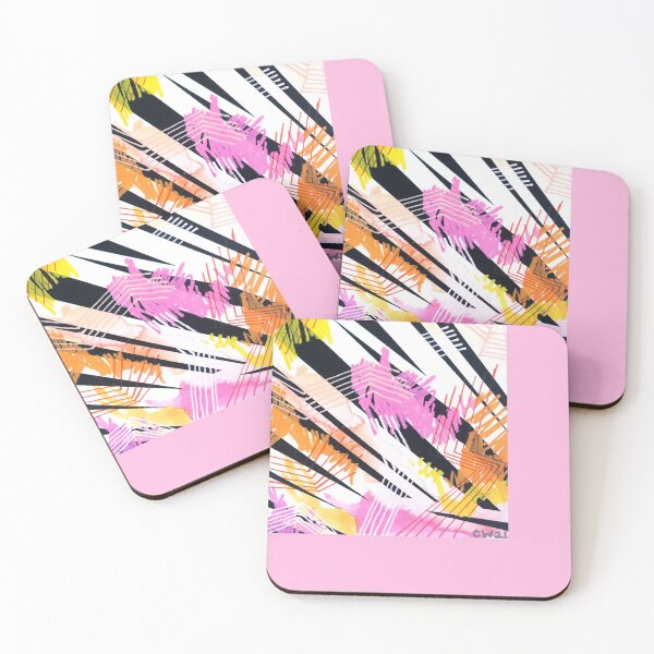 Item preview, 90’s Vibe Abstract Pink designed and sold by Clemstarz.