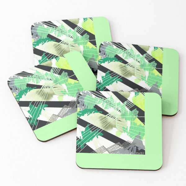 Item preview, 90’s Vibe Abstract Green designed and sold by Clemstarz.