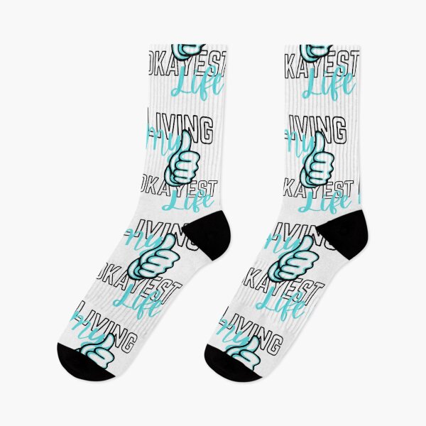Item preview, Living My Okayest Life designed and sold by Amon Ferg.