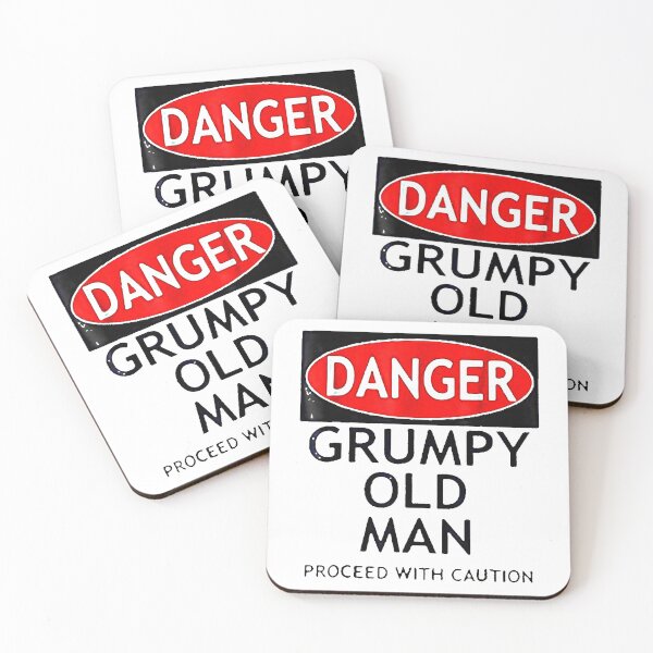 Item preview, Danger Grumpy Old Man Proceed With Caution designed and sold by MarcoABerggren.