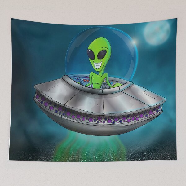 Item preview, Alien Landing designed and sold by Adam  Giles.