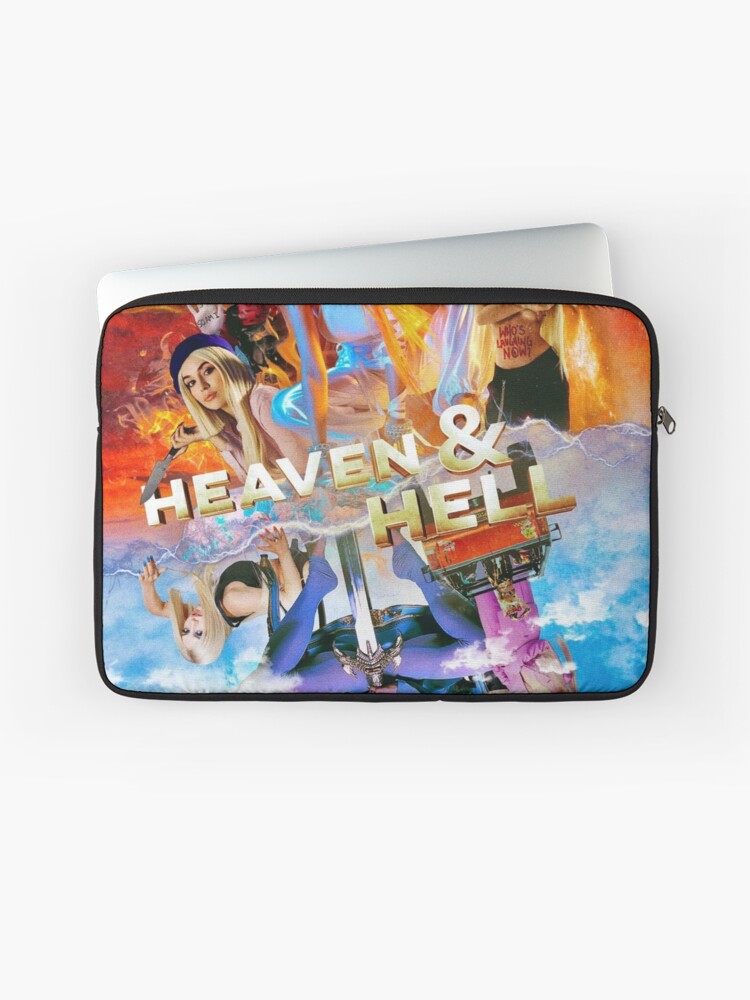 Ava Max Heaven And Hell Edit Laptop Sleeve By Musicpopculture Redbubble