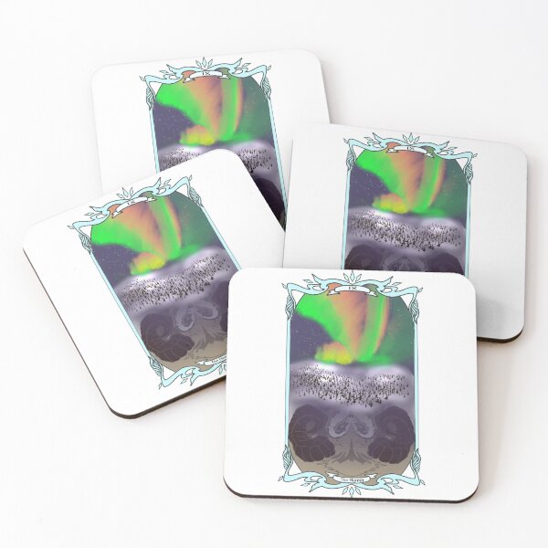 Item preview, Icewind Dale: Rime of the Frostmaiden, tarot card, The Hermit designed and sold by dnr-draws.