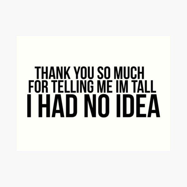tall Art Print