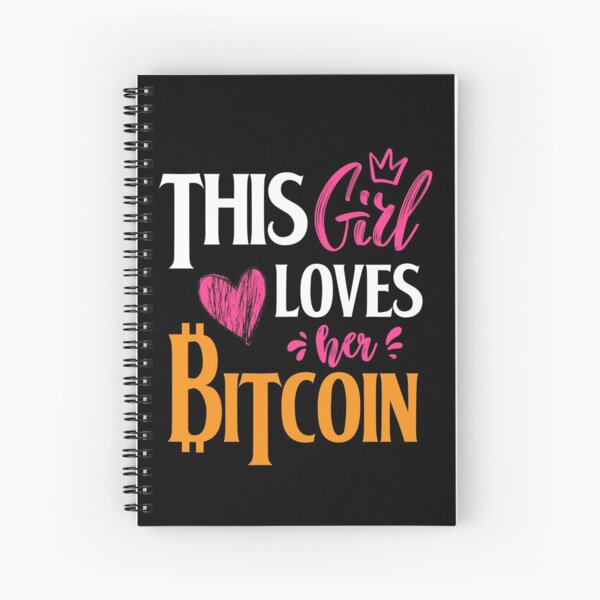 Item preview, This Girl Loves Her Bitcoin designed and sold by ReichBourne.