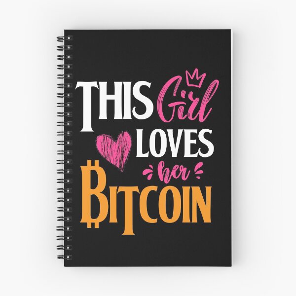 Item preview, This Girl Loves Her Bitcoin designed and sold by ReichBourne.