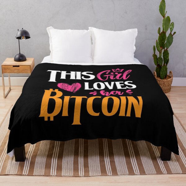 Item preview, This Girl Loves Her Bitcoin designed and sold by ReichBourne.