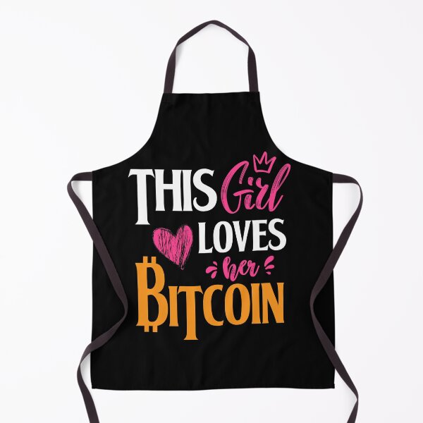 Item preview, This Girl Loves Her Bitcoin designed and sold by ReichBourne.