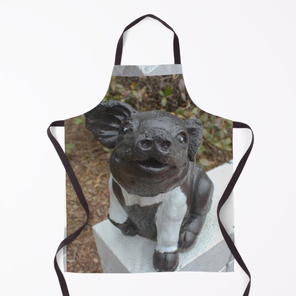 Item preview, Black and White Pig Statue designed and sold by AliCatOriginals.