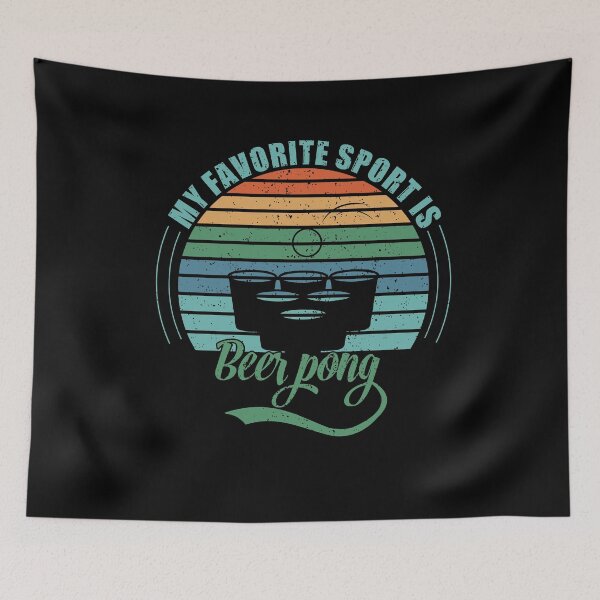 Item preview, My Favorite Sport Is Beer Pong designed and sold by RedQuality.