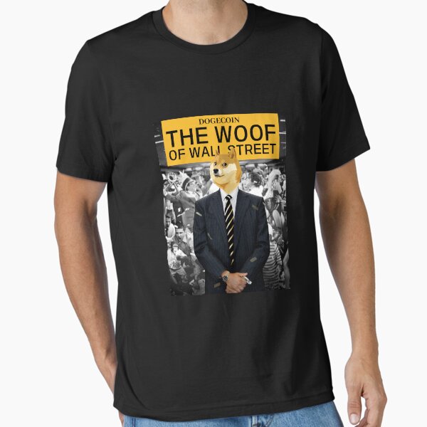 Artikel-Vorschau von Dogecoin The Woof, designt und verkauft von ReichBourne.
